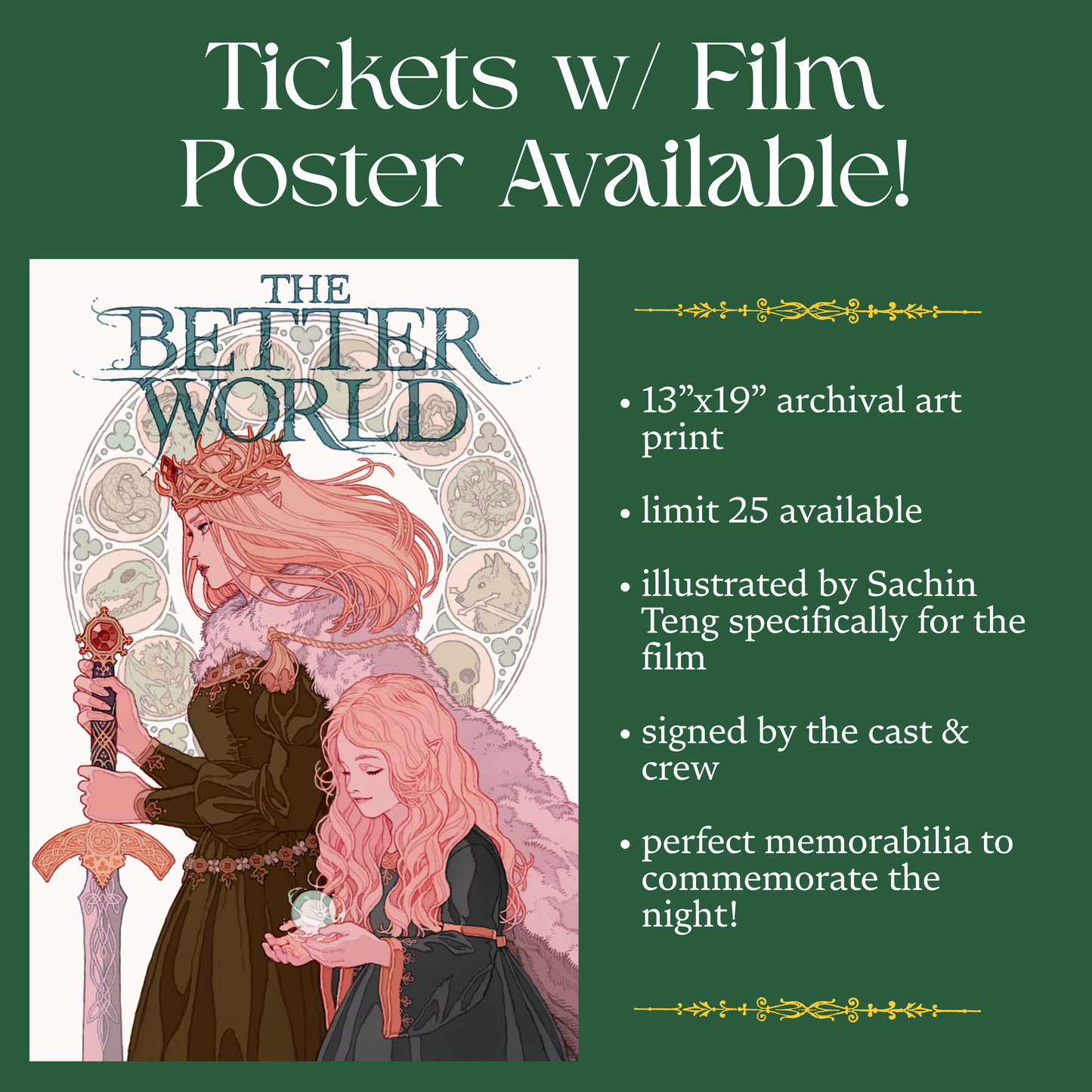 THE BETTER WORLD: In-Person Premiere Tickets